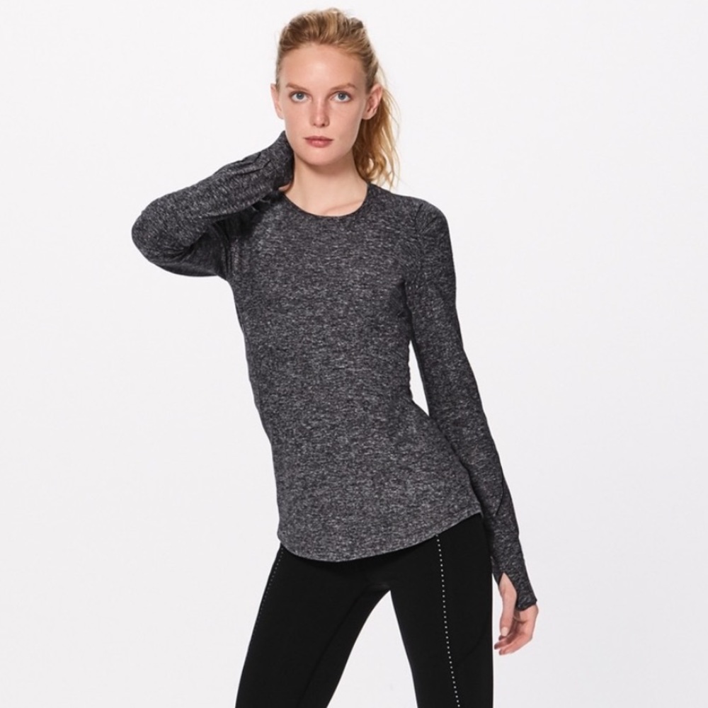 Lululemon speckled long sleeve